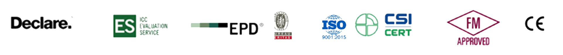 Panel certifications and declarations